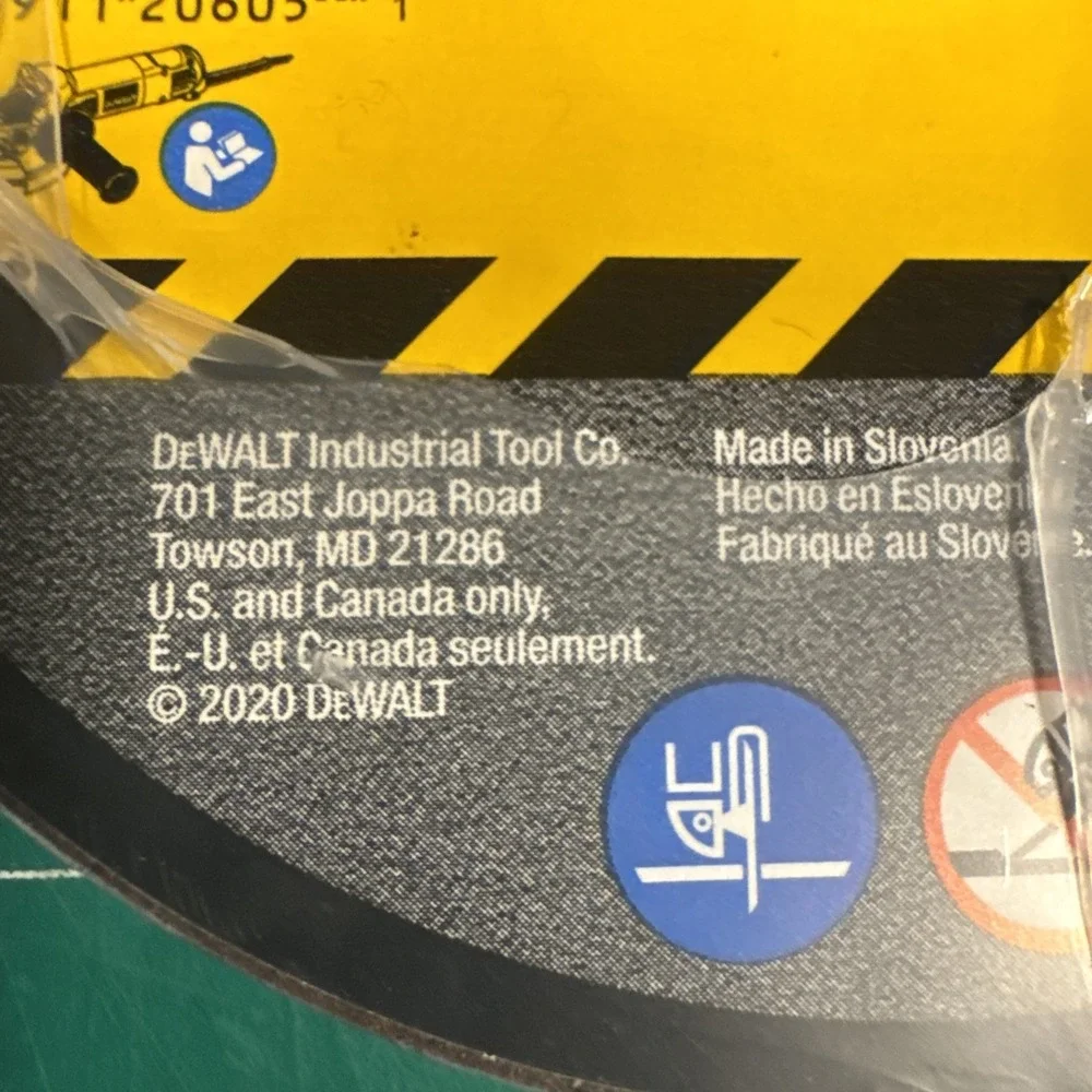 DeWalt Metal Cut-Off Wheels DW8061B5 4
